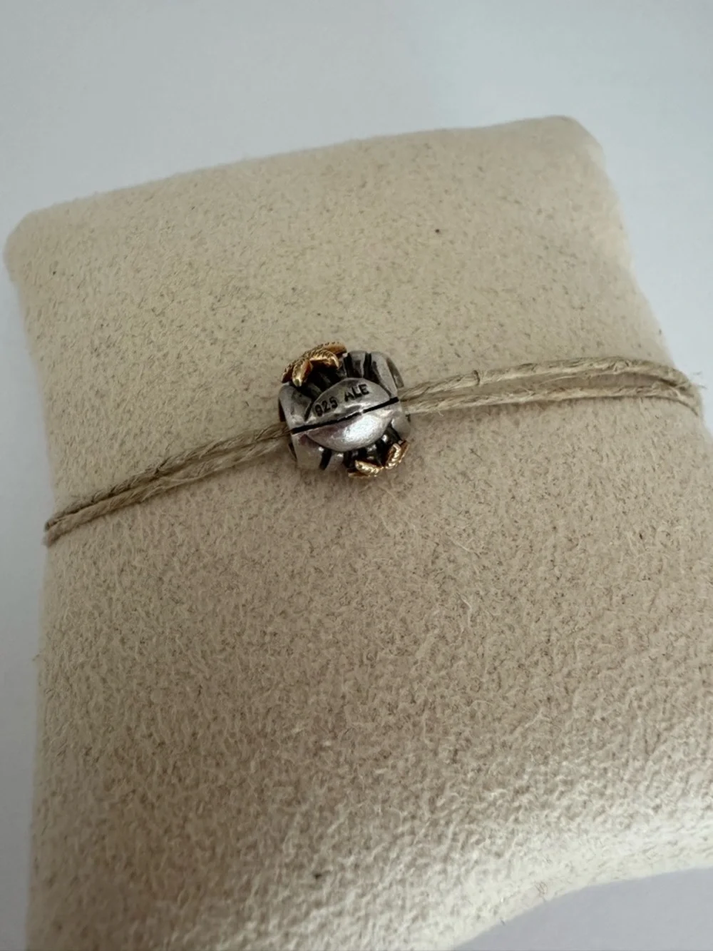 Pandora 790249 Retired Seashell Starfish Charm 925 Sterling 14K Gold - Picture 8 of 11